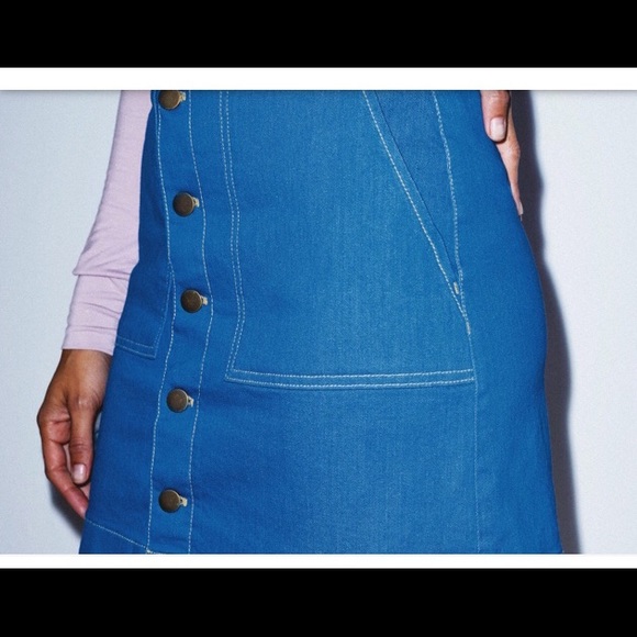 American Apparel Jean Skirt - Picture 5 of 6